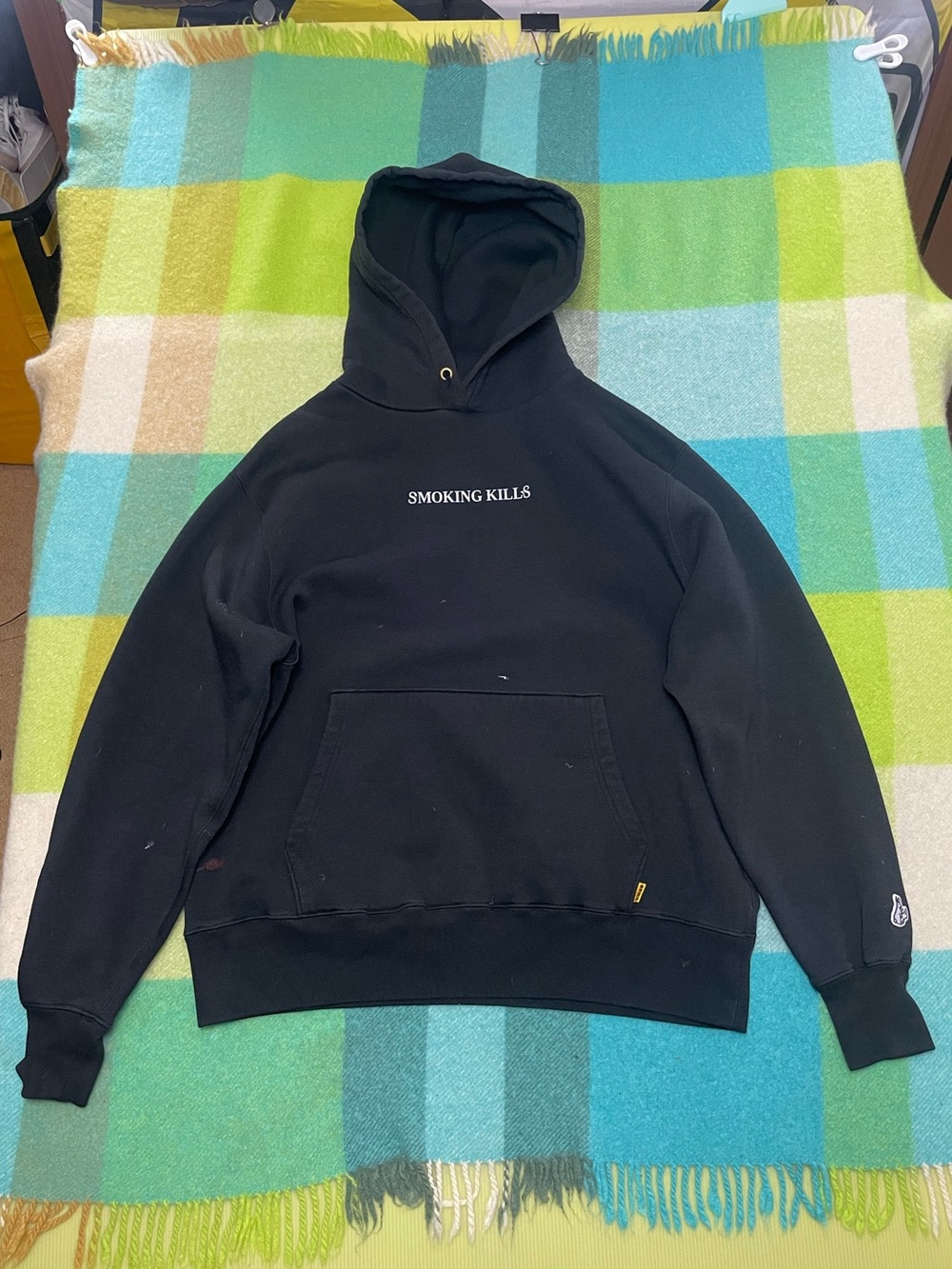 FR2 Rabbits Smoking Kills Pullover Hoodie Black Streetwear Japan Mens